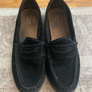 GH Bass Weejuns Women’s Suede Leather Penny Loafers Size 8M